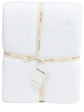 INUP HOME White Cotton Gauze Quilt